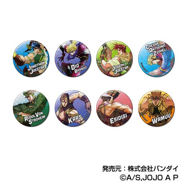 『ジョジョの奇妙な冒険 ファントムブラッド/戦闘潮流』グリッターCANバッジ【BOX】